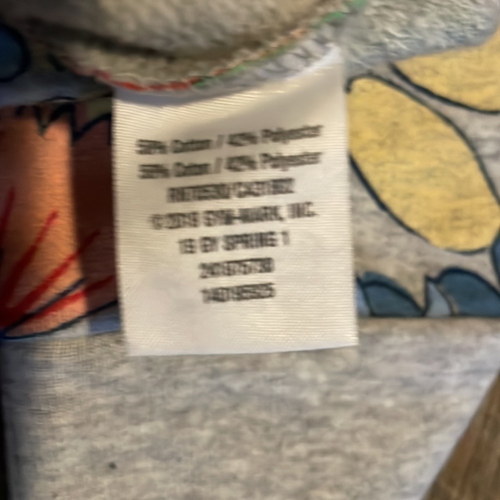 Gymboree Girl’s Crewneck Sweatshirt Floral Pattern Size XS (4) - Picture 5 of 6